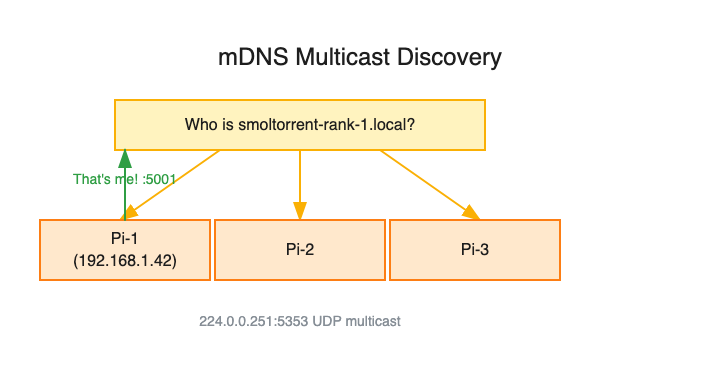 mDNS Multicast Discovery